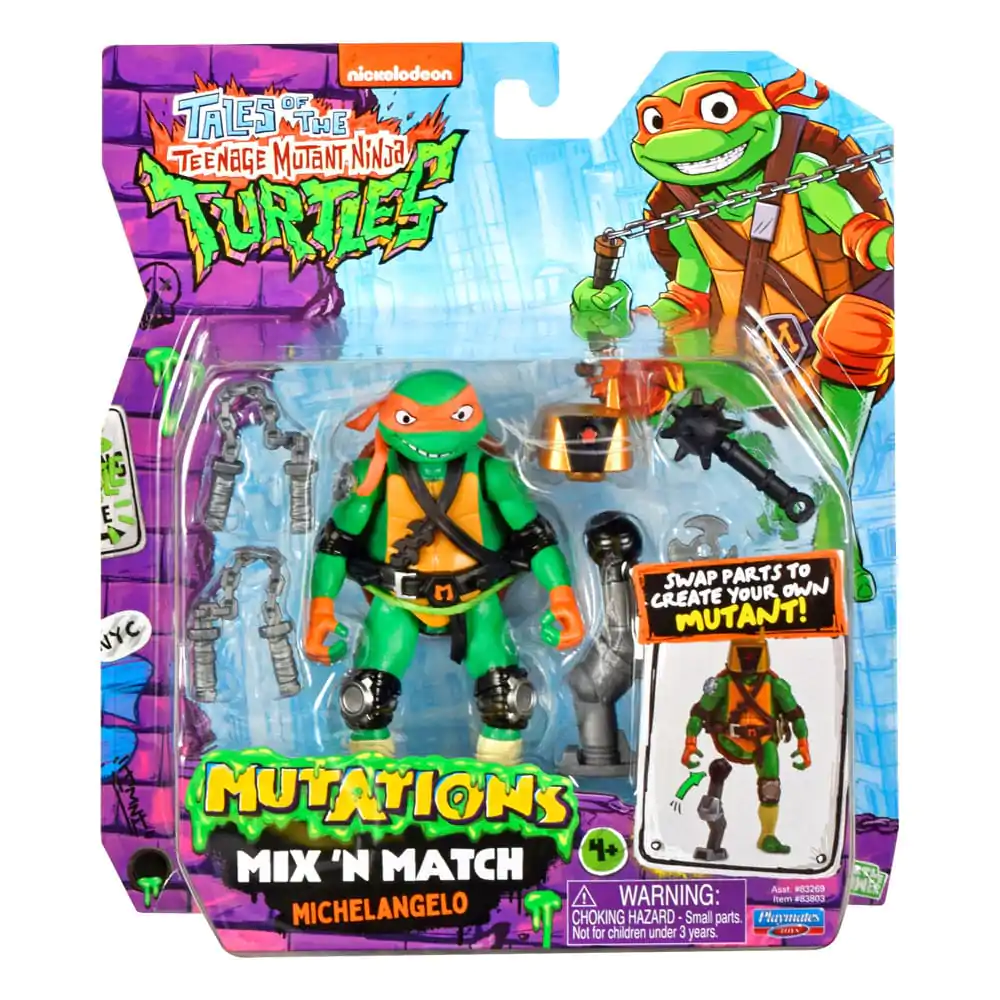 Tales of the Teenage Mutant Ninja Turtles Mix &#039;n Match Action Figure Figurka Akcji Michelangelo 12 cm zdjęcie produktu