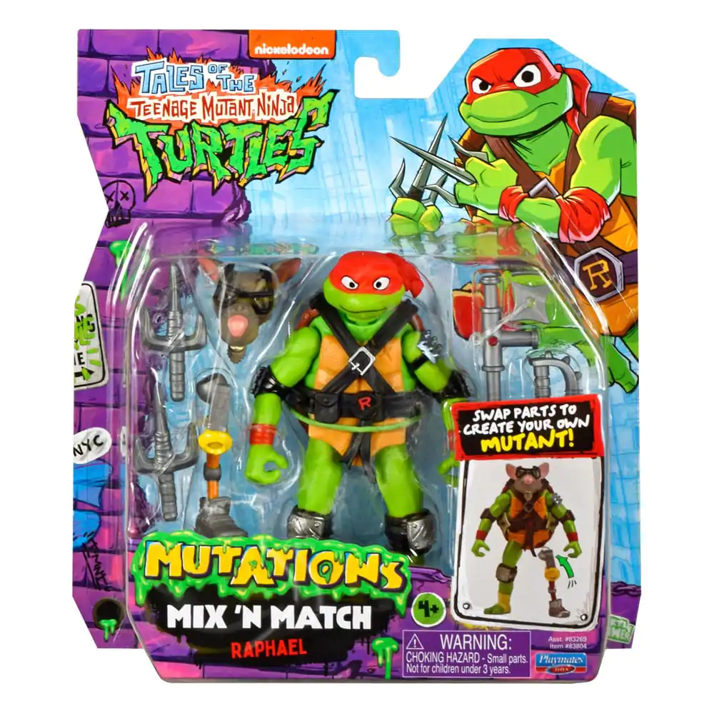 Tales of the Teenage Mutant Ninja Turtles Figurka Akcji Mix 'n Match Raphael 12 cm zdjęcie produktu