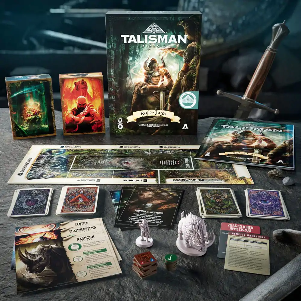 Talisman: Nemesis Rozszerzenie Gry Planszowej Ruf der Jagd *Wersja Niemiecka* zdjęcie produktu