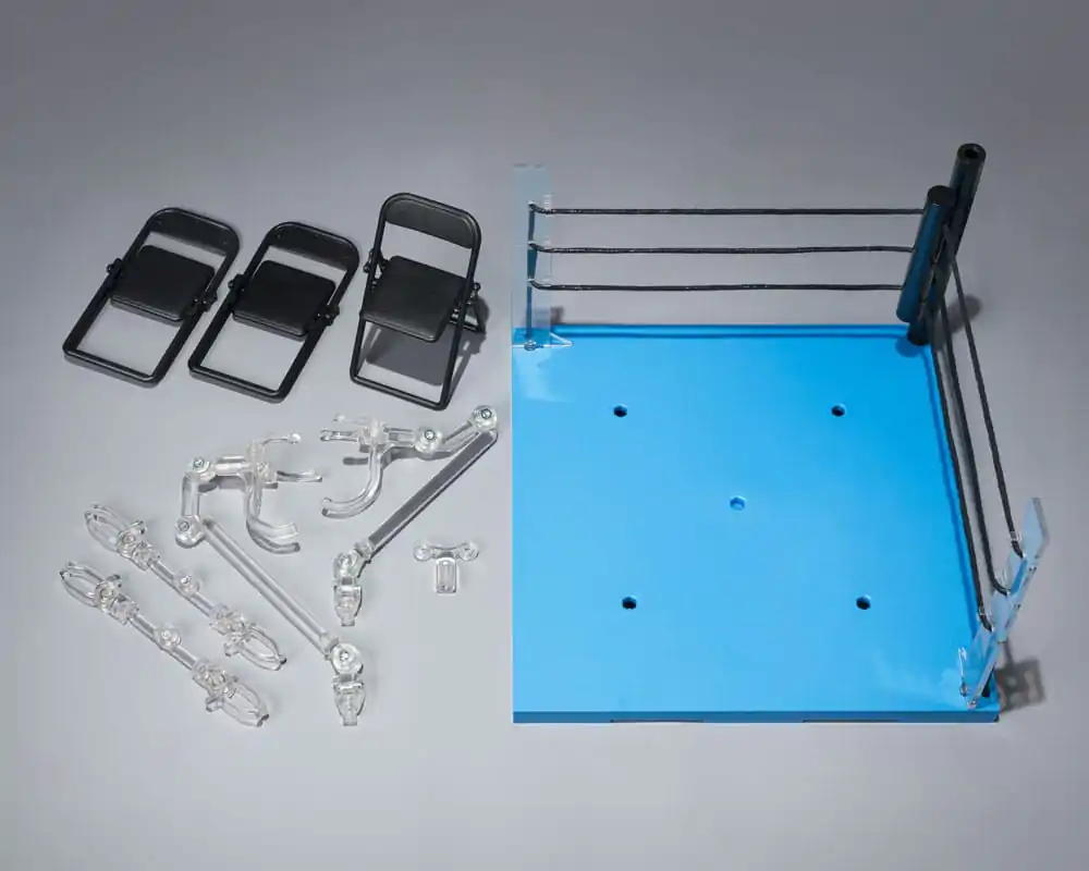 Tamashii Stage Action Figure Accessory Róg Ringu i Składane Krzesło Set Neutral Ver. zdjęcie produktu