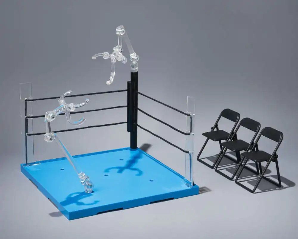 Tamashii Stage Action Figure Accessory Róg Ringu i Składane Krzesło Set Neutral Ver. zdjęcie produktu