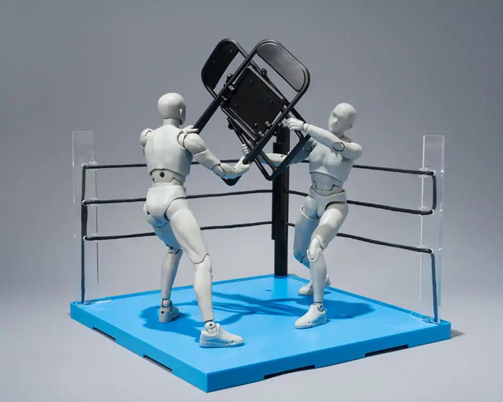 Tamashii Stage Action Figure Accessory Róg Ringu i Składane Krzesło Set Neutral Ver. zdjęcie produktu
