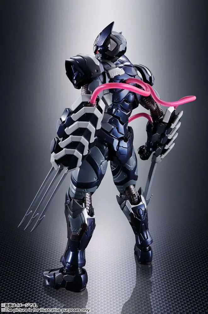 Tech-On Avengers S.H. Figuarts Figurka Akcji Venom Symbiote Wolverine 16 cm zdjęcie produktu