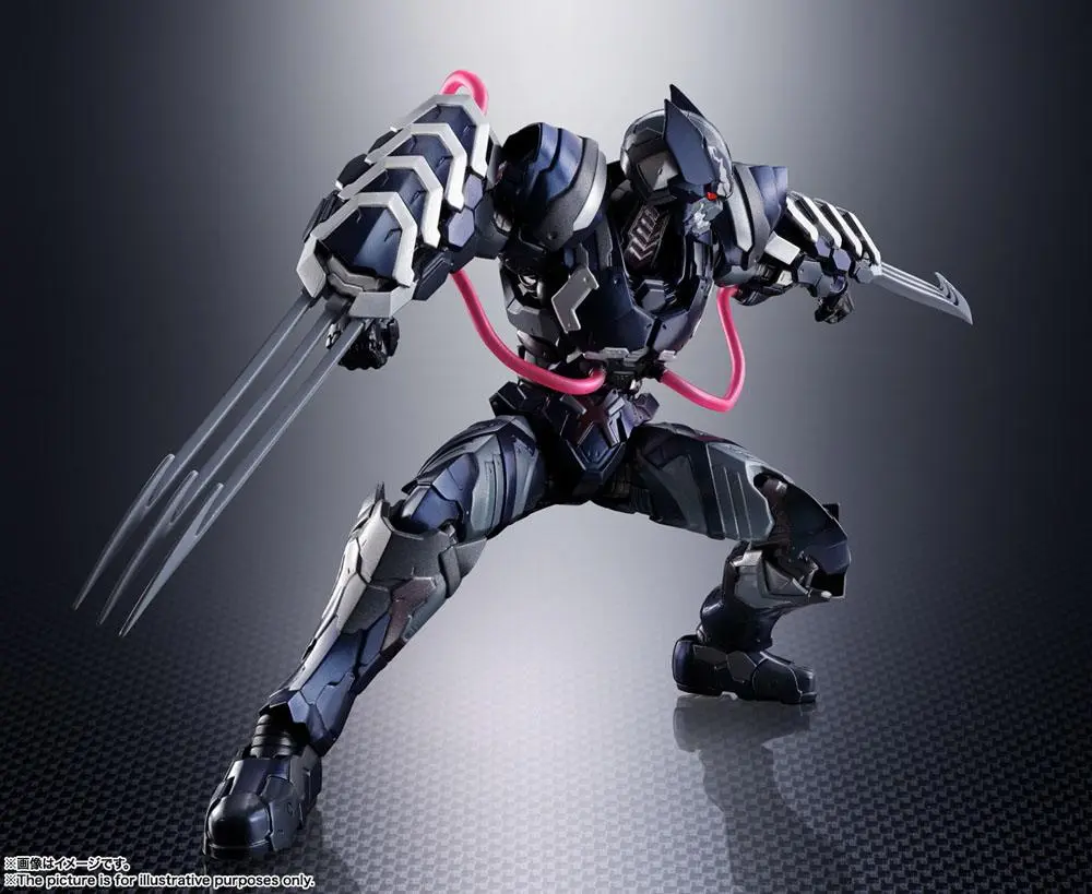 Tech-On Avengers S.H. Figuarts Figurka Akcji Venom Symbiote Wolverine 16 cm zdjęcie produktu