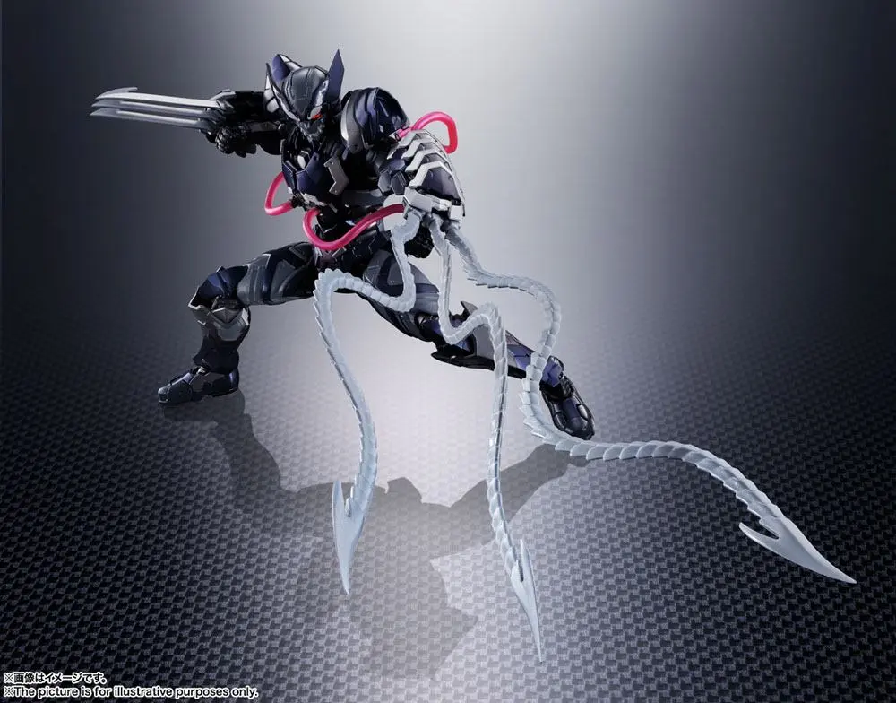 Tech-On Avengers S.H. Figuarts Figurka Akcji Venom Symbiote Wolverine 16 cm zdjęcie produktu