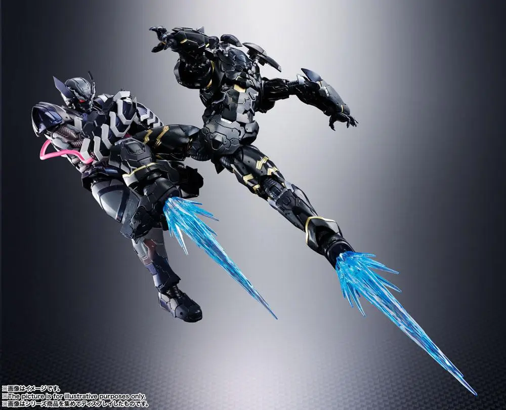 Tech-On Avengers S.H. Figuarts Figurka Akcji Venom Symbiote Wolverine 16 cm zdjęcie produktu
