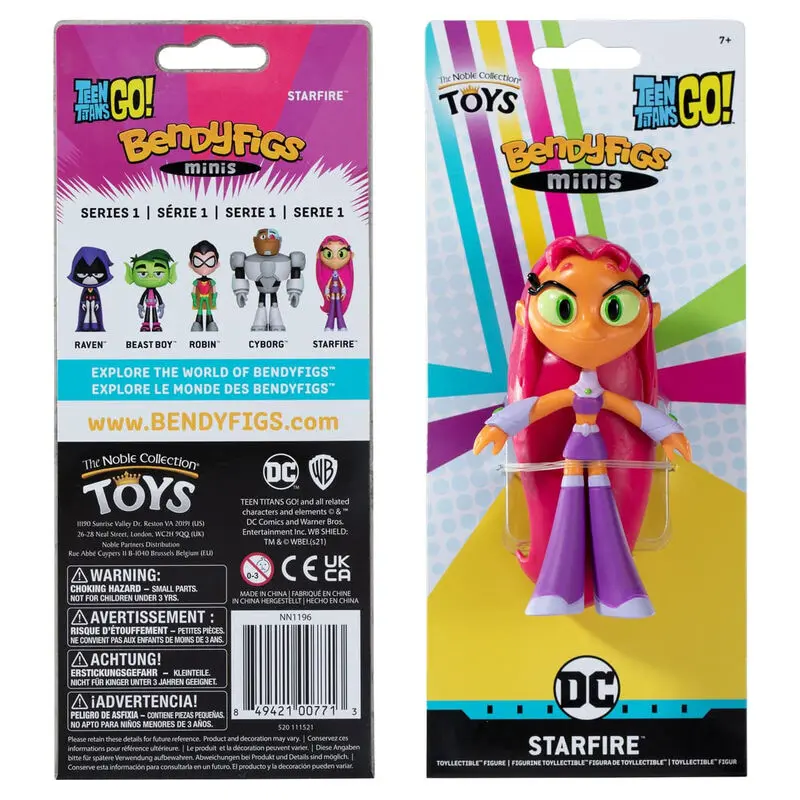 Teen Titans Go! Bendyfigs Figurka do wyginania Starfire 11 cm zdjęcie produktu