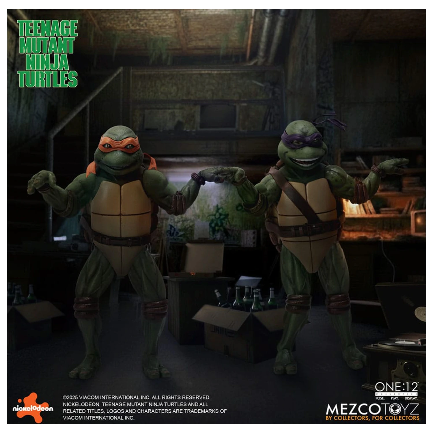 Zestaw figurek Teenage Mutant Ninja Turtles box set 1/12 Teenage Mutant Ninja Turtles (1990 Movie) 15 cm zdjęcie produktu