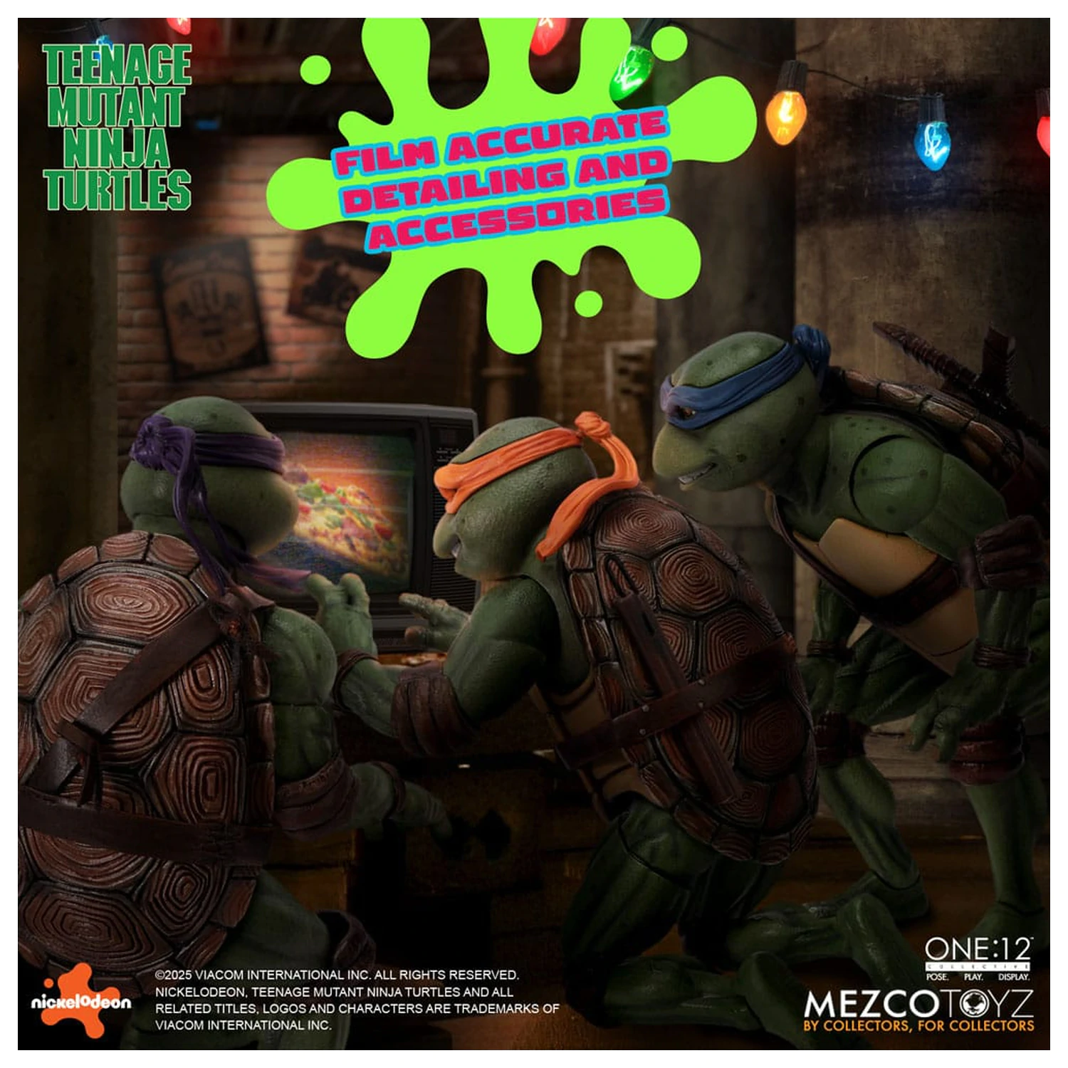 Zestaw figurek Teenage Mutant Ninja Turtles box set 1/12 Teenage Mutant Ninja Turtles (1990 Movie) 15 cm zdjęcie produktu