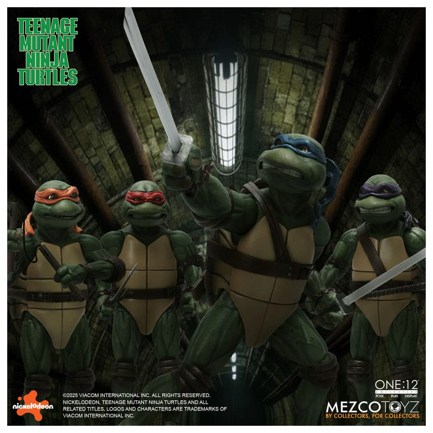 Zestaw figurek Teenage Mutant Ninja Turtles box set 1/12 Teenage Mutant Ninja Turtles (1990 Movie) 15 cm zdjęcie produktu