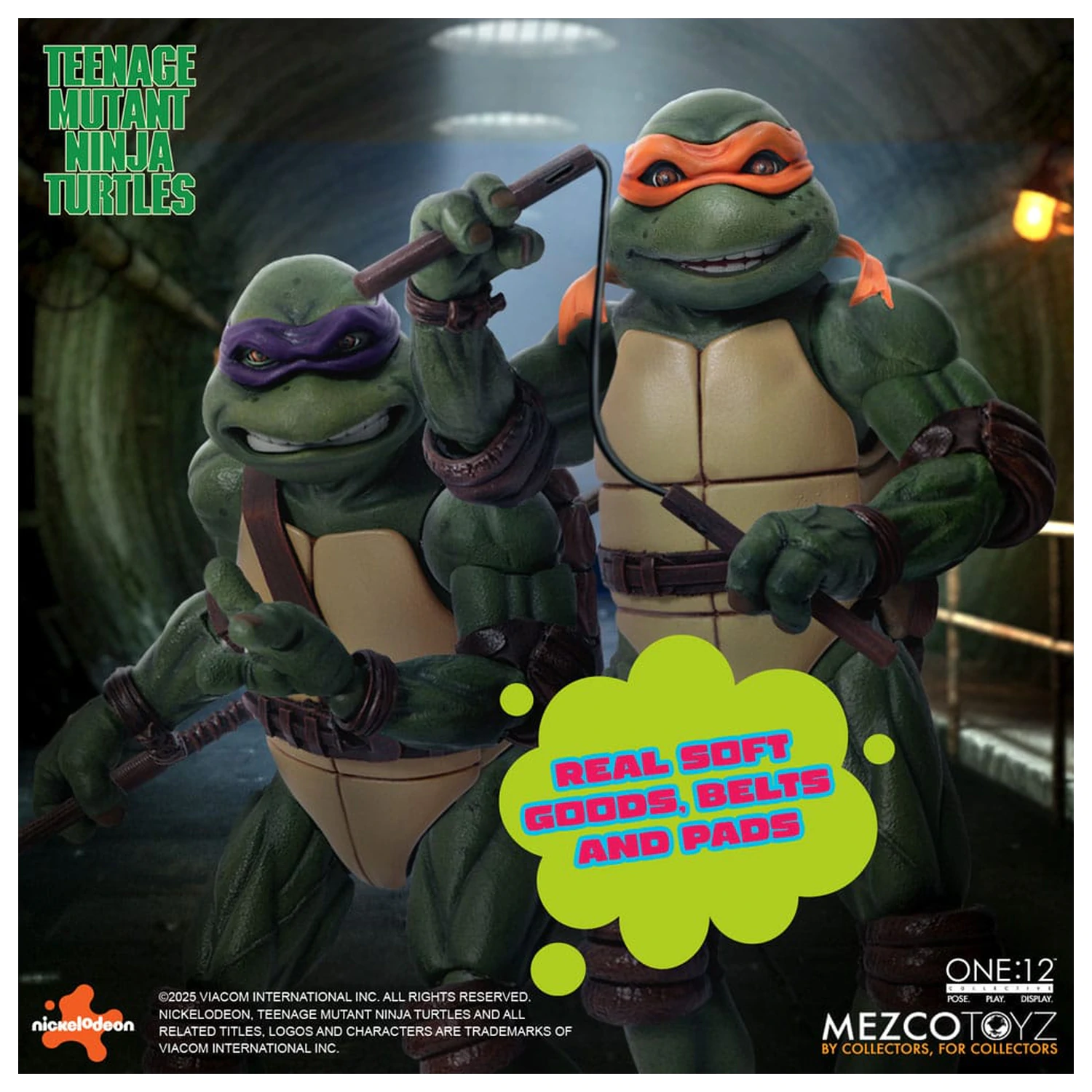 Zestaw figurek Teenage Mutant Ninja Turtles box set 1/12 Teenage Mutant Ninja Turtles (1990 Movie) 15 cm zdjęcie produktu