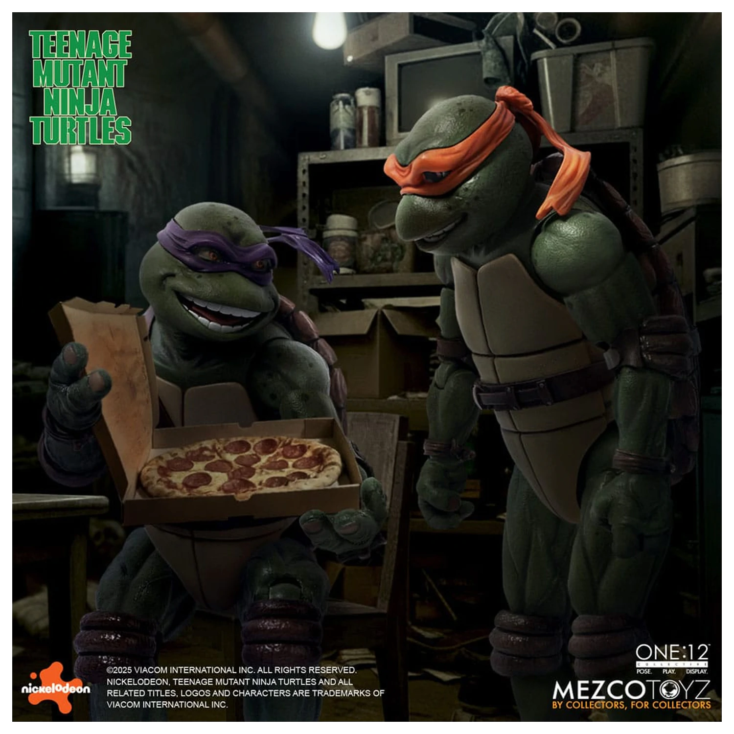Zestaw figurek Teenage Mutant Ninja Turtles box set 1/12 Teenage Mutant Ninja Turtles (1990 Movie) 15 cm zdjęcie produktu