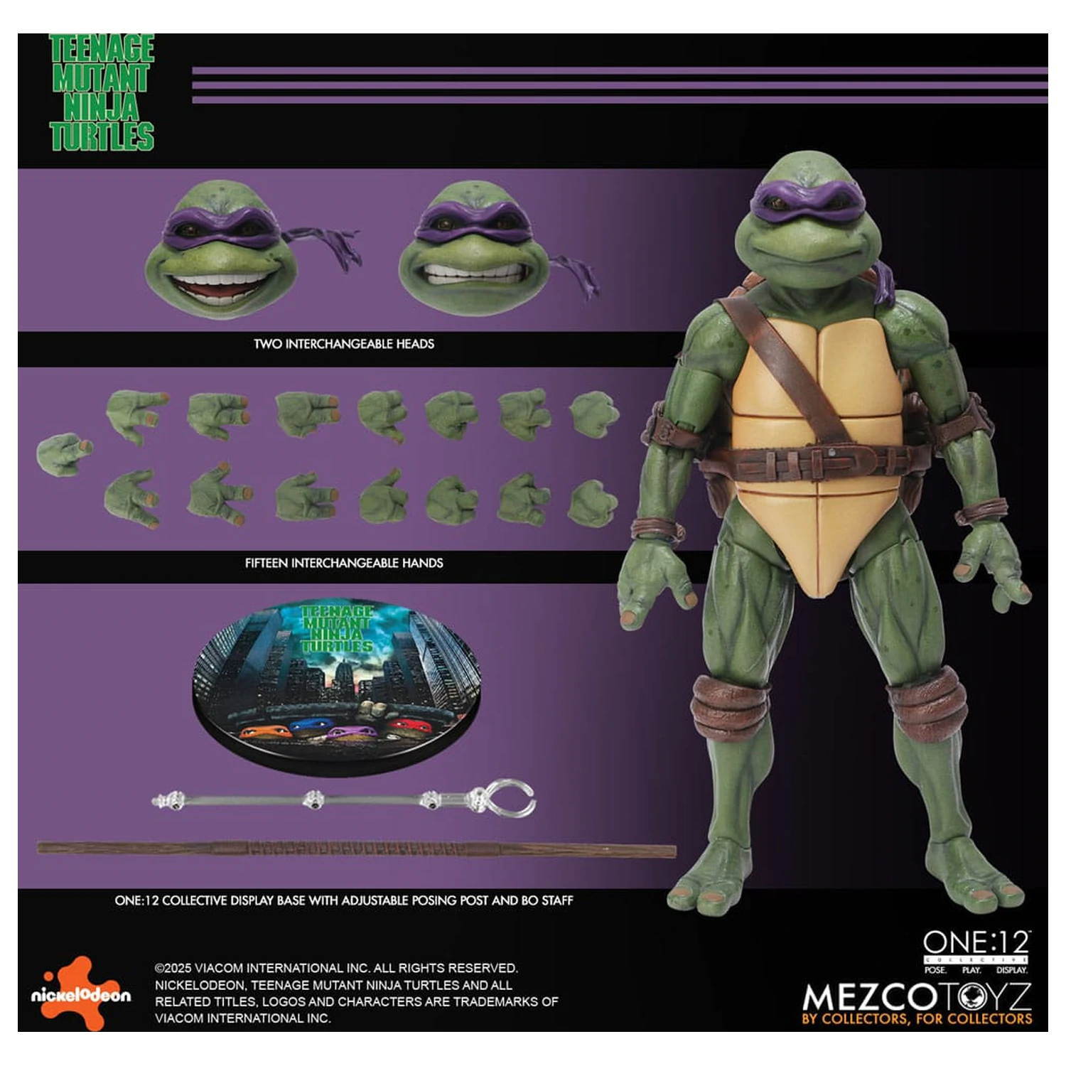 Zestaw figurek Teenage Mutant Ninja Turtles box set 1/12 Teenage Mutant Ninja Turtles (1990 Movie) 15 cm zdjęcie produktu