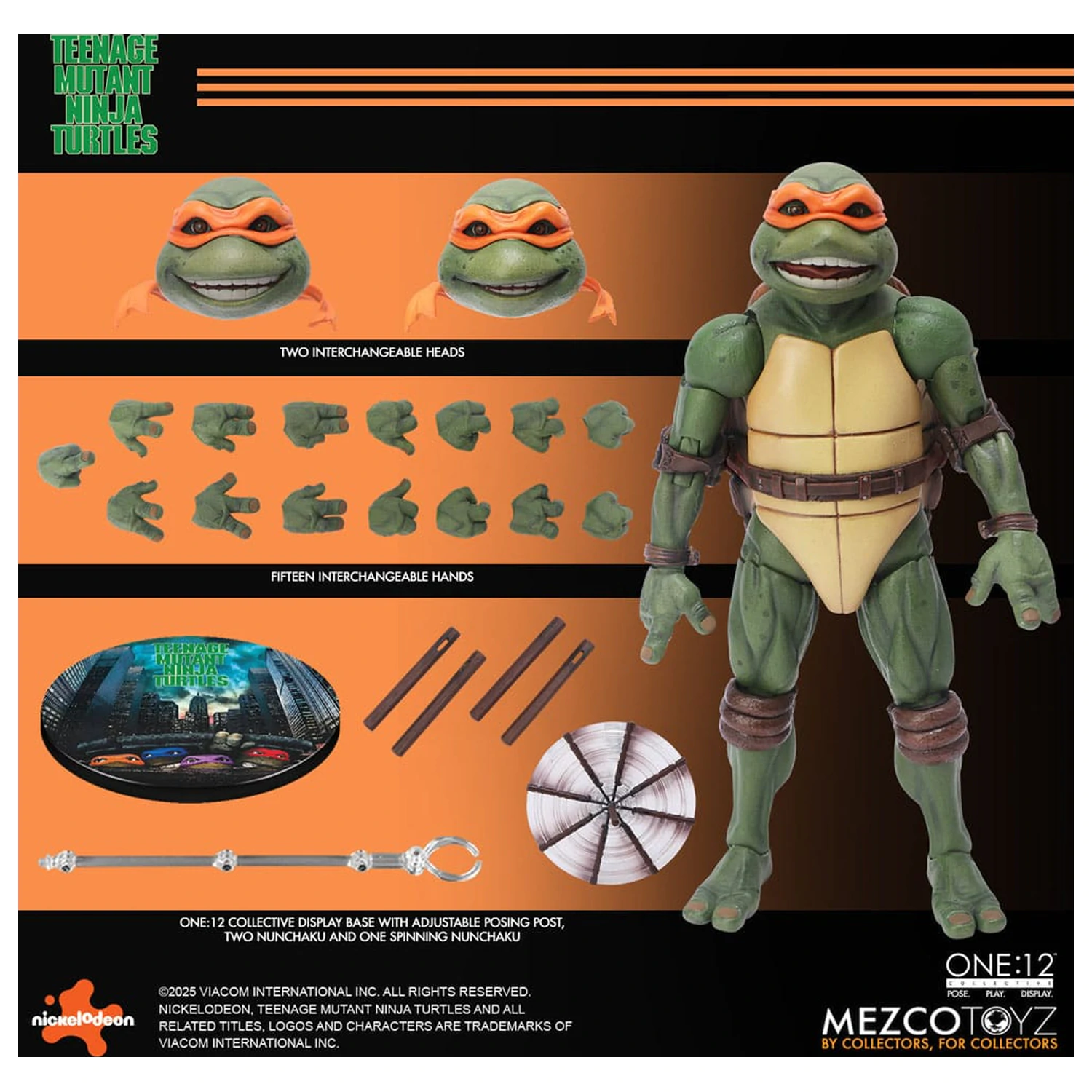 Zestaw figurek Teenage Mutant Ninja Turtles box set 1/12 Teenage Mutant Ninja Turtles (1990 Movie) 15 cm zdjęcie produktu