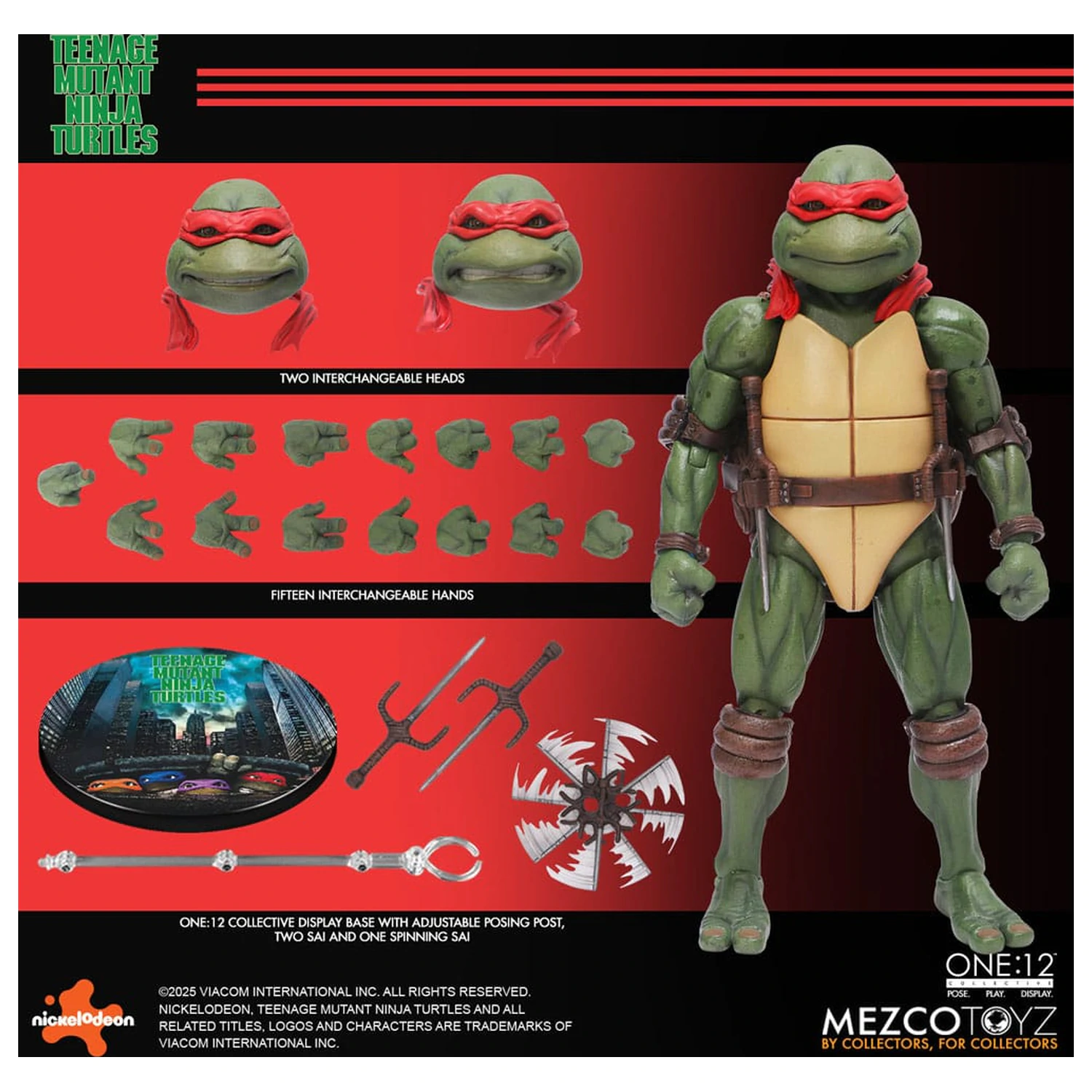 Zestaw figurek Teenage Mutant Ninja Turtles box set 1/12 Teenage Mutant Ninja Turtles (1990 Movie) 15 cm zdjęcie produktu