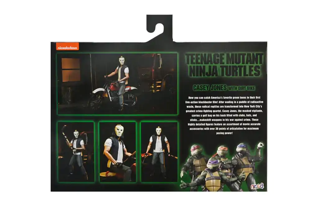 Żółwie Ninja (Teenage Mutant Ninja Turtles, Film z 1990) Figurka Akcji Deluxe Movie Realization Casey Jones 18 cm zdjęcie produktu