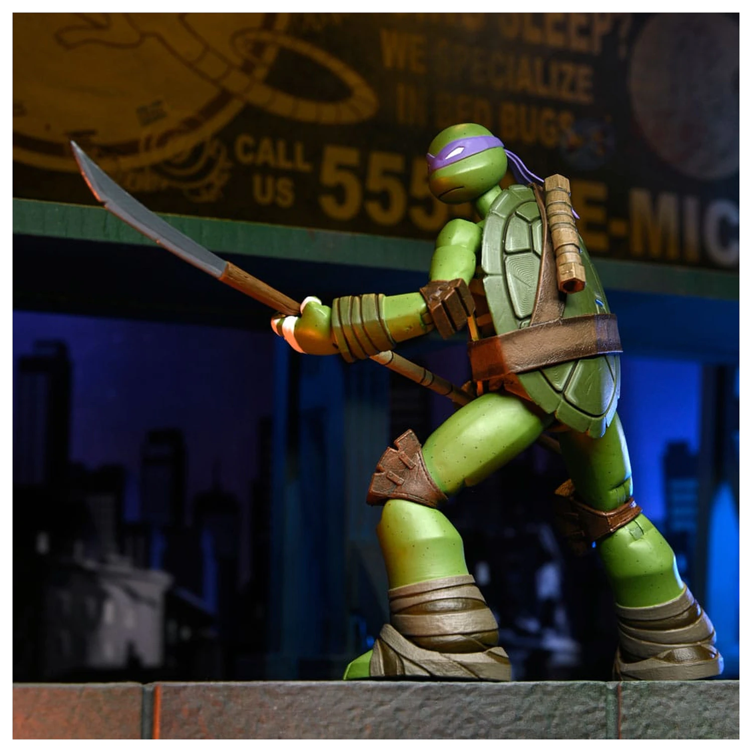 Teenage Mutant Ninja Turtles Figurka Akcji Ultimate Donatello 18 cm zdjęcie produktu