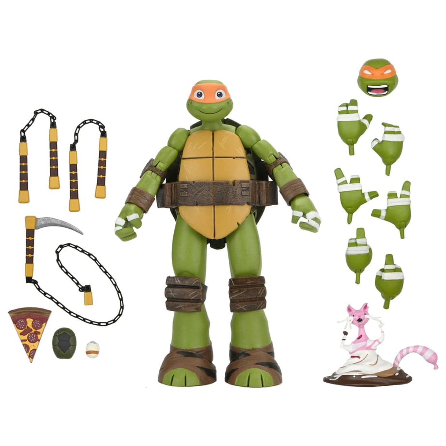 Teenage Mutant Ninja Turtles Figurka Akcji Ultimate Michelangelo 18 cm zdjęcie produktu