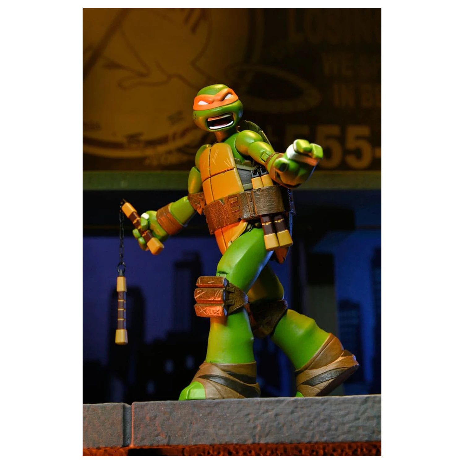 Teenage Mutant Ninja Turtles Figurka Akcji Ultimate Michelangelo 18 cm zdjęcie produktu