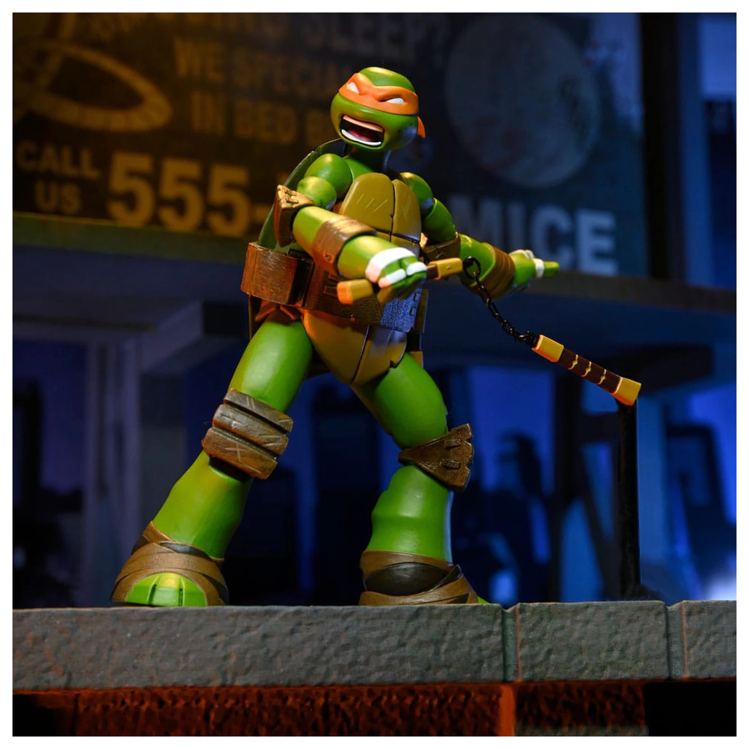 Teenage Mutant Ninja Turtles Figurka Akcji Ultimate Michelangelo 18 cm zdjęcie produktu