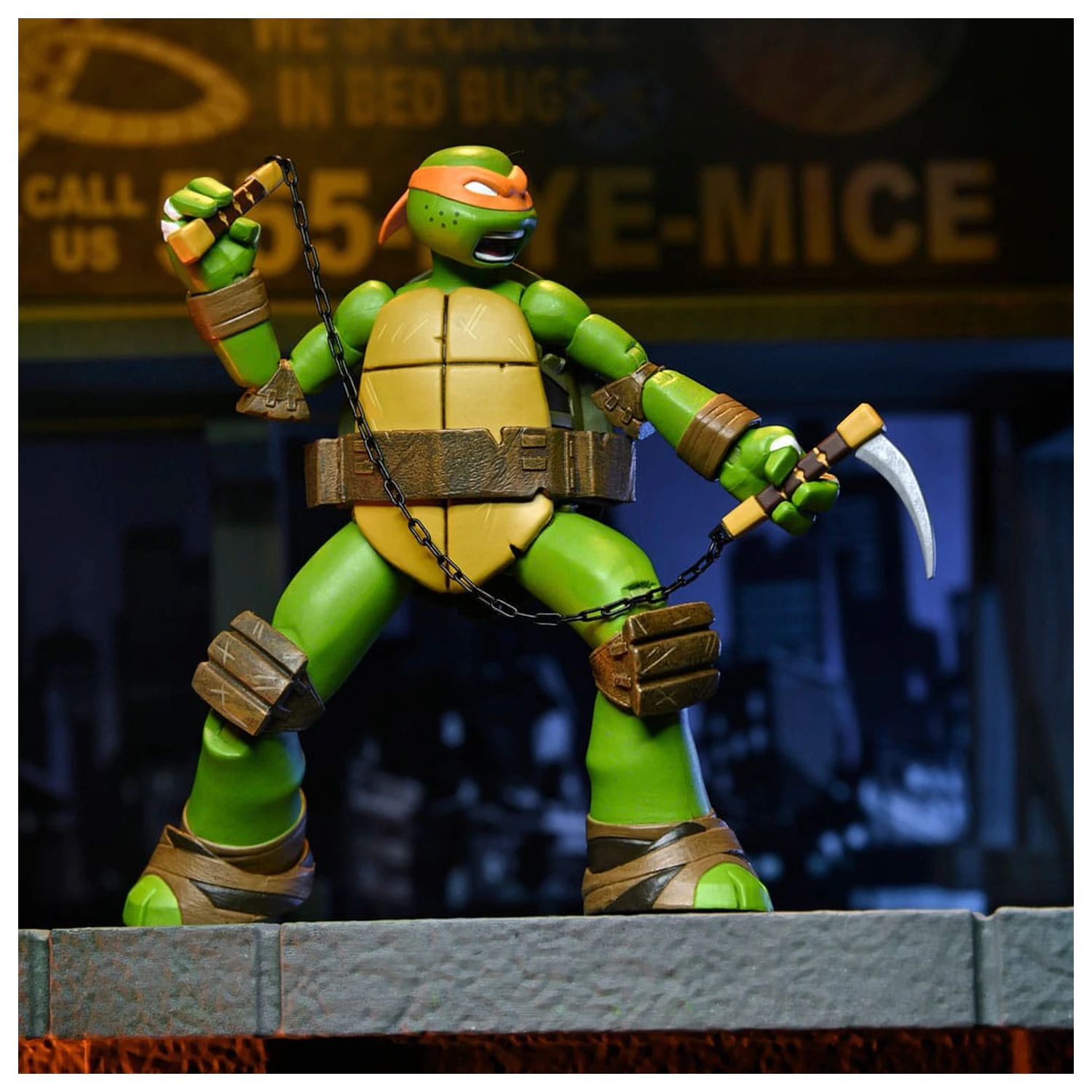 Teenage Mutant Ninja Turtles Figurka Akcji Ultimate Michelangelo 18 cm zdjęcie produktu