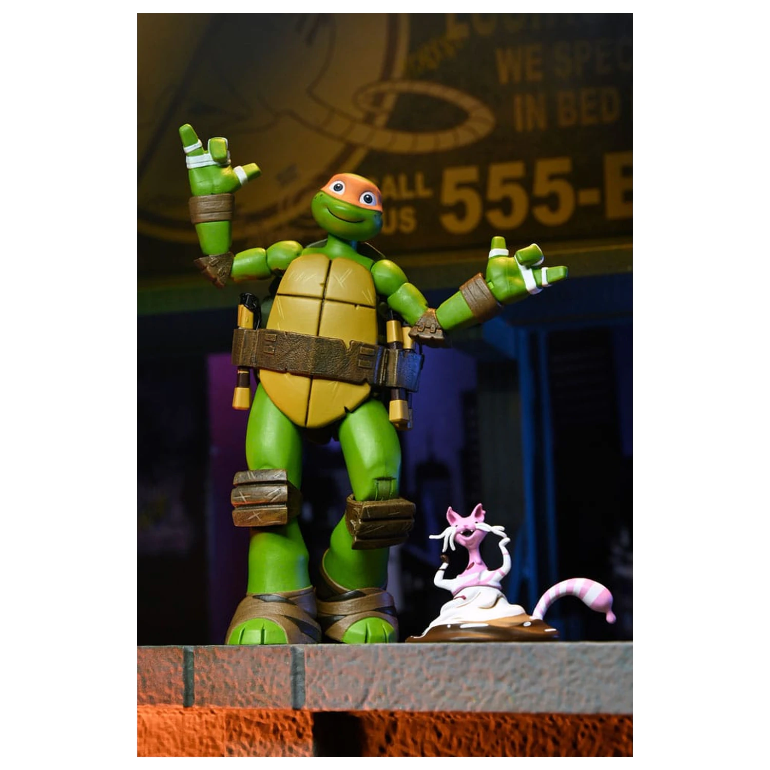 Teenage Mutant Ninja Turtles Figurka Akcji Ultimate Michelangelo 18 cm zdjęcie produktu