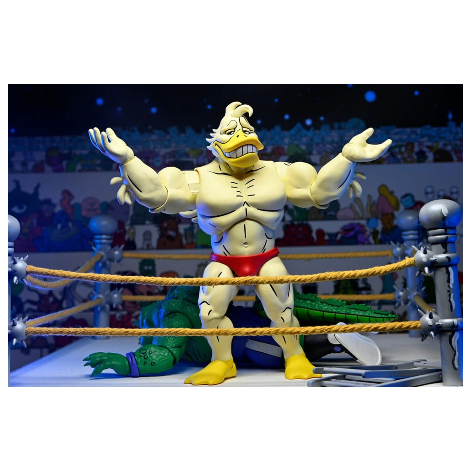 Teenage Mutant Ninja Turtles (Archie Comics) Figurka Akcji Stump Wrestling Ace Duck 18 cm zdjęcie produktu