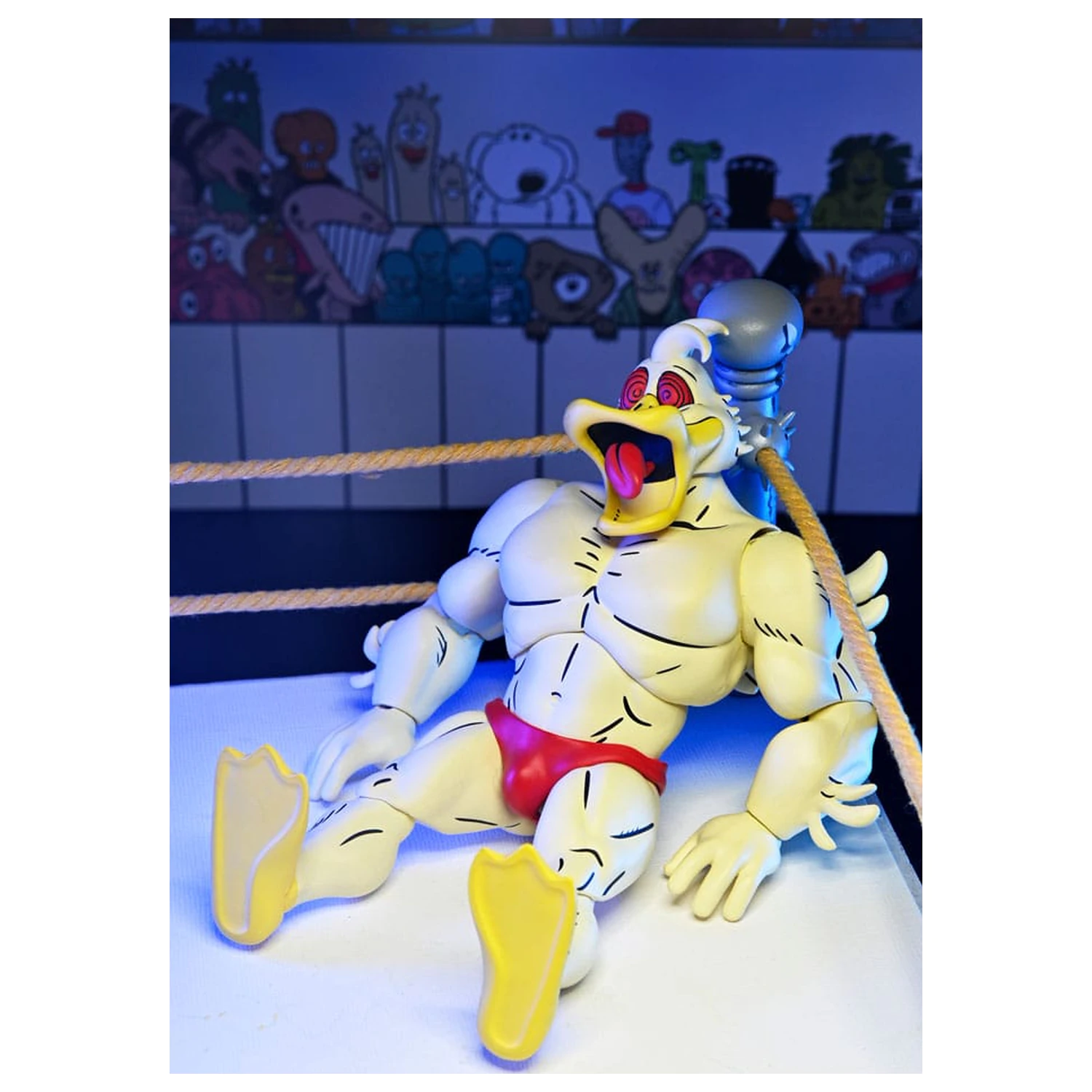 Teenage Mutant Ninja Turtles (Archie Comics) Figurka Akcji Stump Wrestling Ace Duck 18 cm zdjęcie produktu