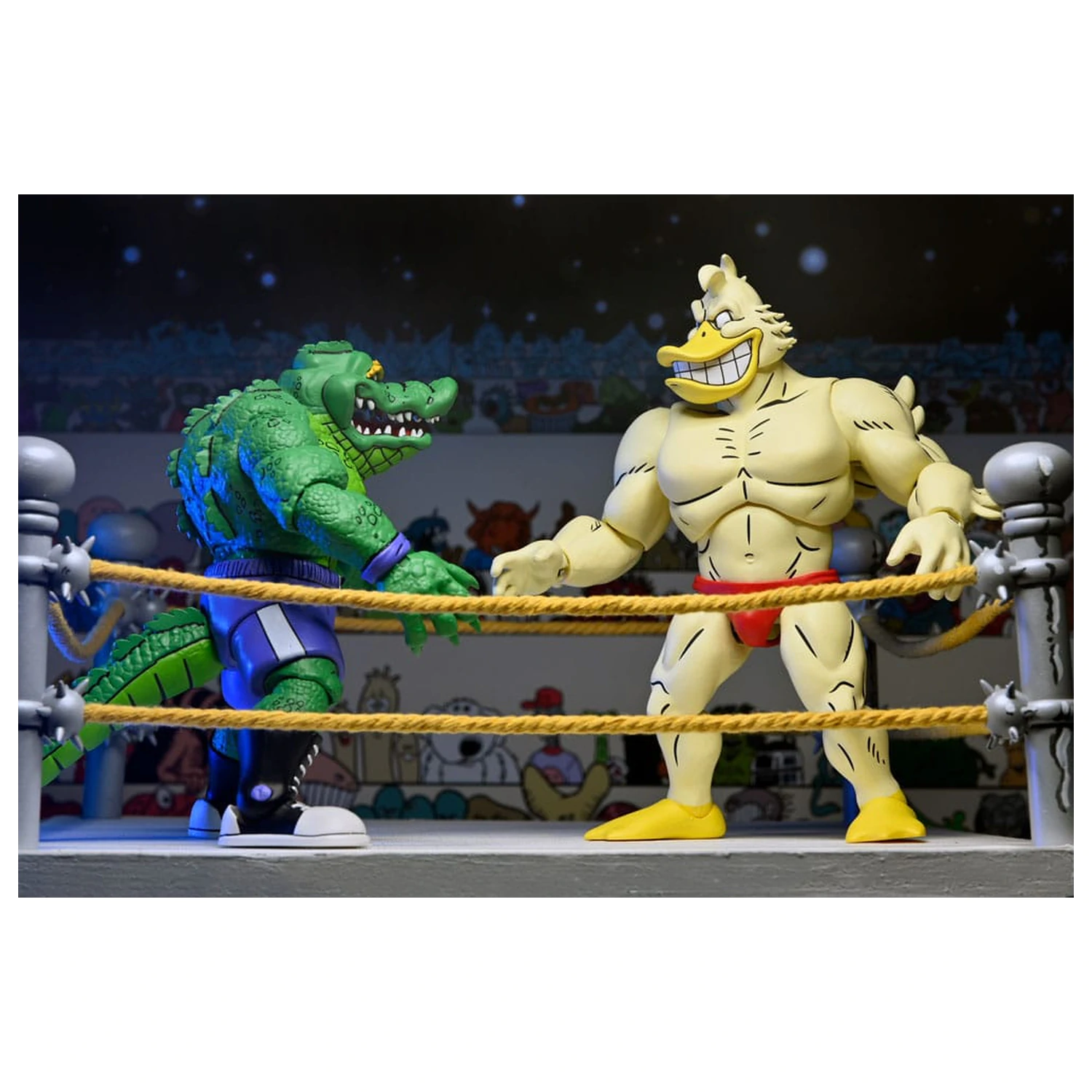 Teenage Mutant Ninja Turtles (Archie Comics) Figurka Akcji Stump Wrestling Ace Duck 18 cm zdjęcie produktu