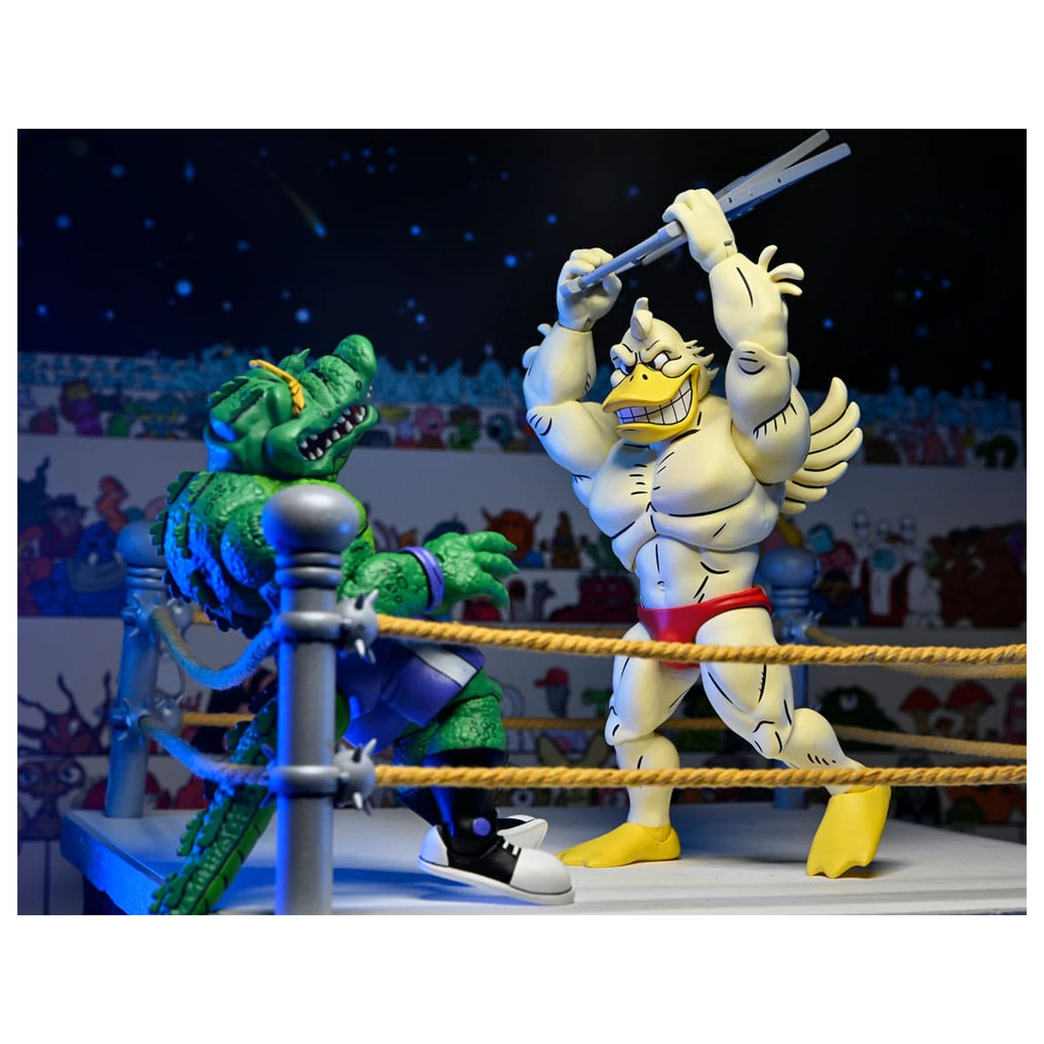 Teenage Mutant Ninja Turtles (Archie Comics) Figurka Akcji Stump Wrestling Ace Duck 18 cm zdjęcie produktu