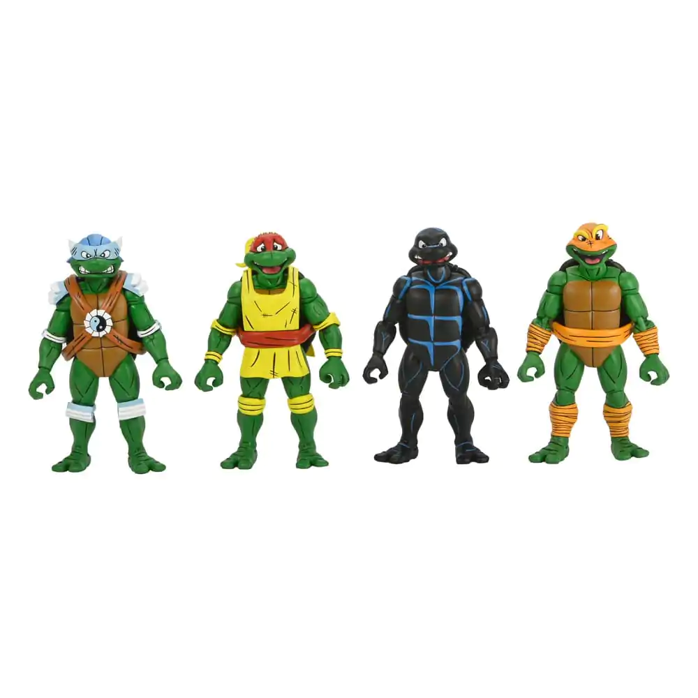 Teenage Mutant Ninja Turtles (Archie Comics) Figurki Akcji 4-Pack Stump Wrestling Turtles 18 cm zdjęcie produktu