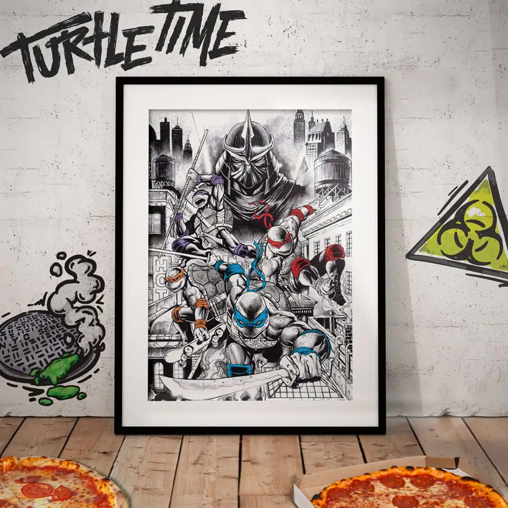 Teenage Mutant Ninja Turtles Art Print 40th Anniversary Limited Edition 42 x 30 cm - Grafika zdjęcie produktu