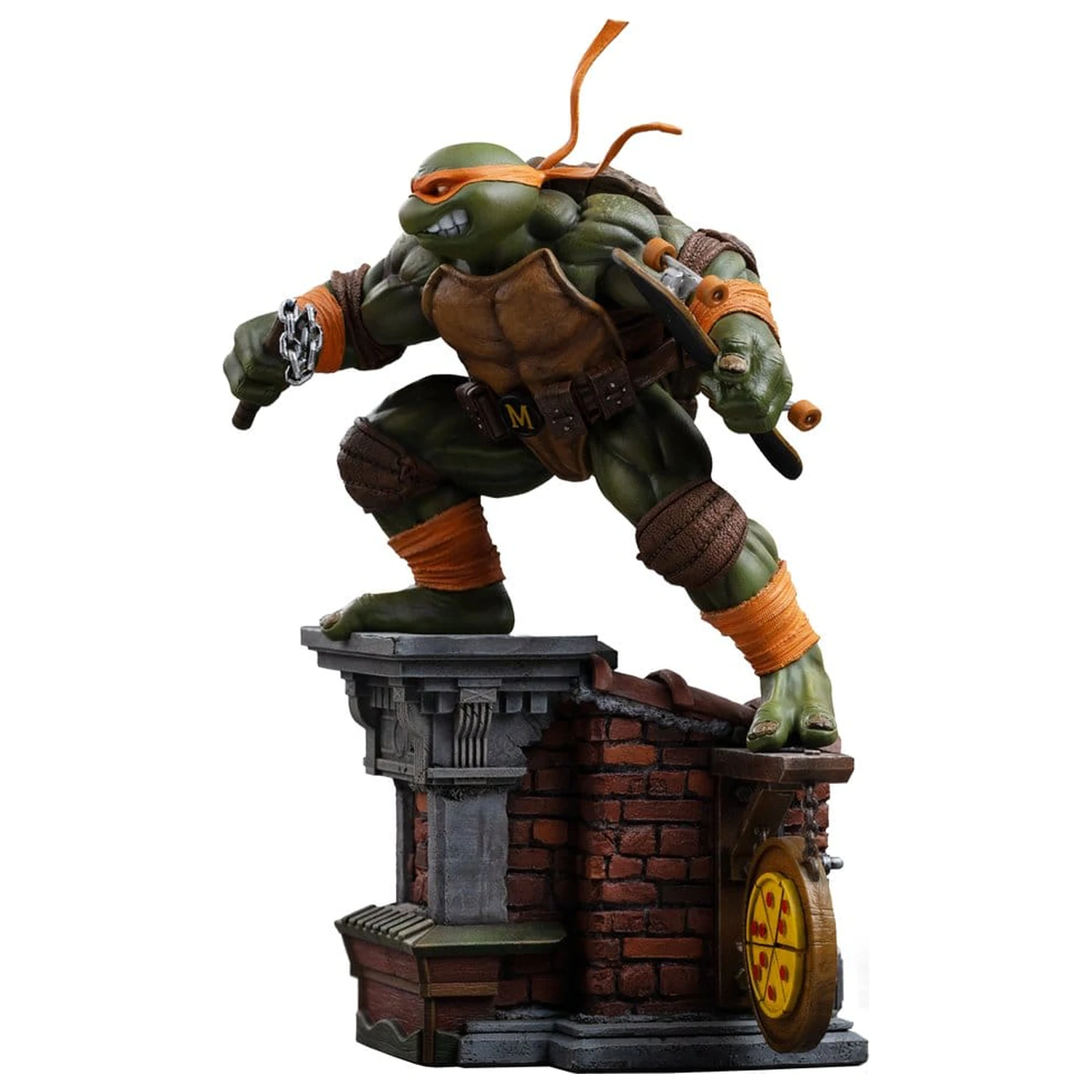 Teenage Mutant Ninja Turtles Art Scale Statua 1/10 Michelangelo Unleashed 24 cm zdjęcie produktu
