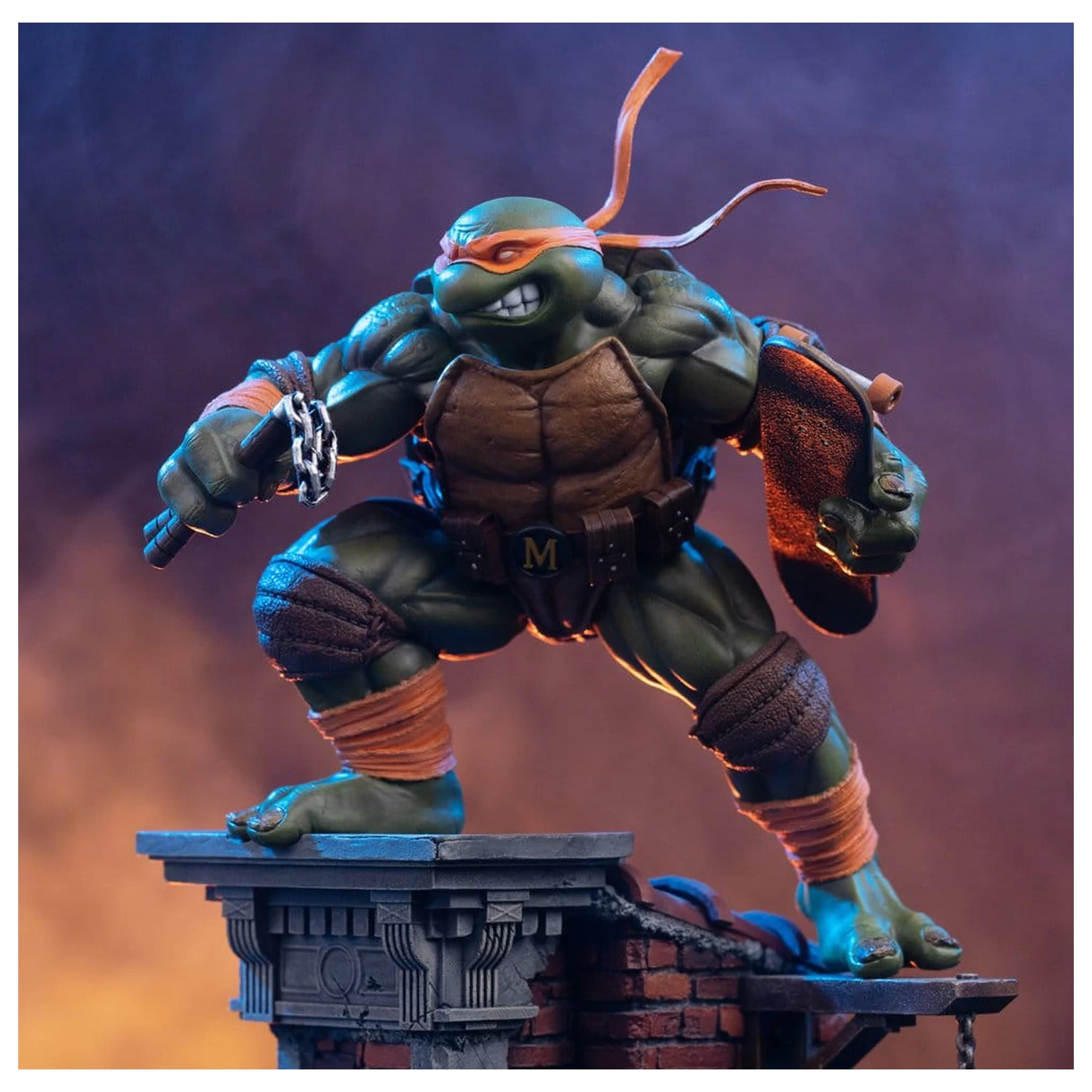 Teenage Mutant Ninja Turtles Art Scale Statua 1/10 Michelangelo Unleashed 24 cm zdjęcie produktu