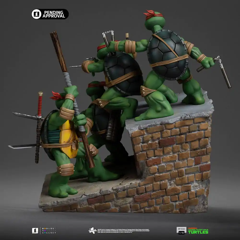 Teenage Mutant Ninja Turtles Art Scale Statua 1/10 Teenage Mutant Ninja Turtles Kevin Eastman Version 24 cm zdjęcie produktu