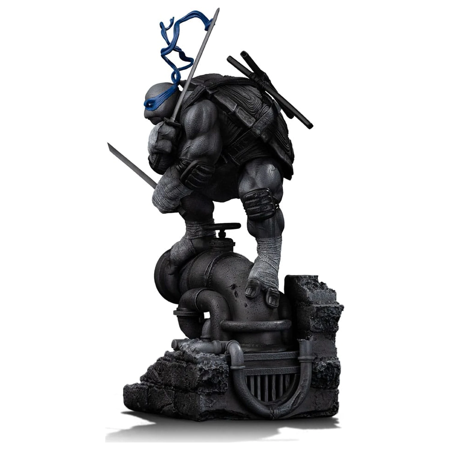 Teenage Mutant Ninja Turtles Art Scale Statua 1/10 Leonardo Black and White Variant 26 cm zdjęcie produktu