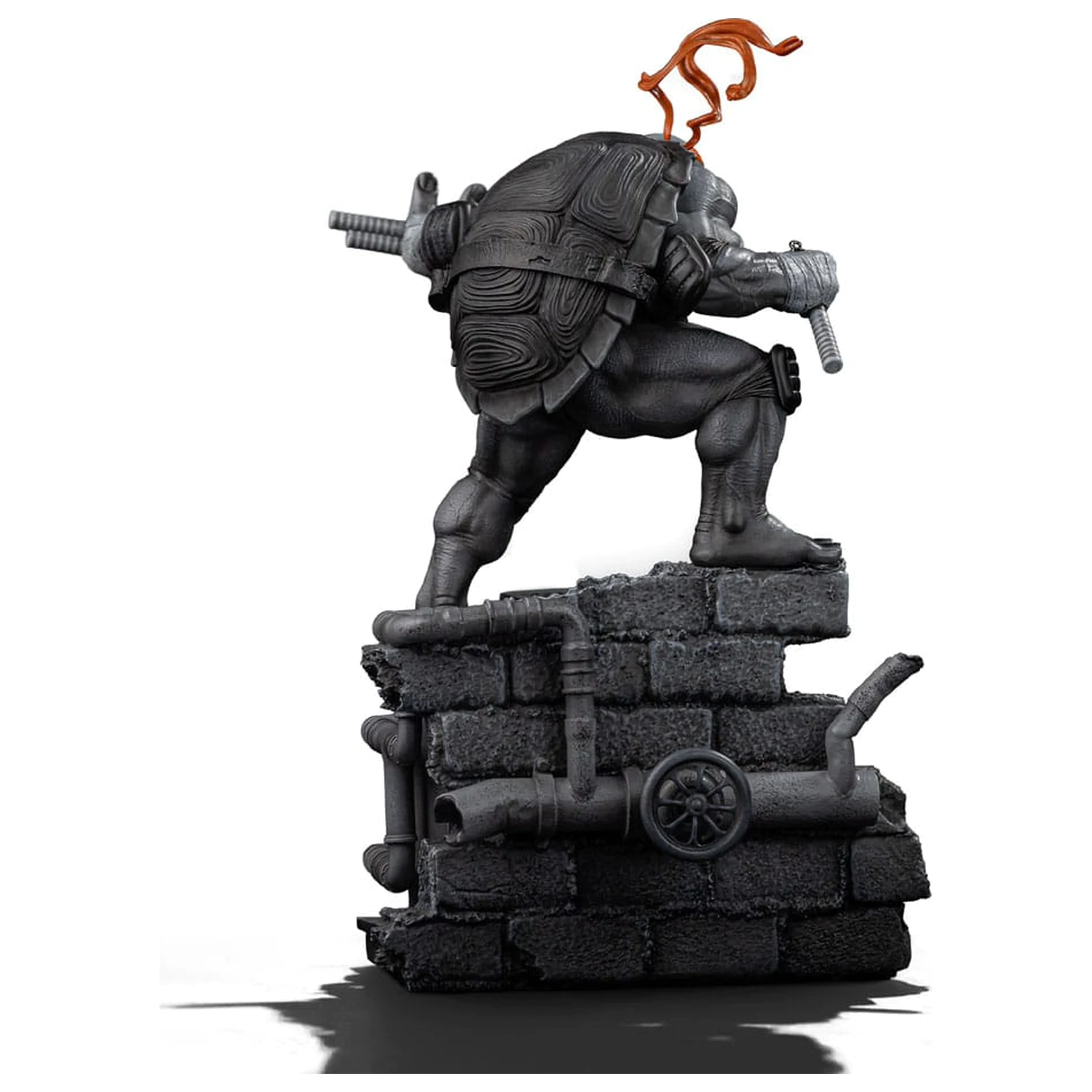 Teenage Mutant Ninja Turtles Art Scale Statue 1/10 Michelangelo Black and White Variant 26 cm zdjęcie produktu