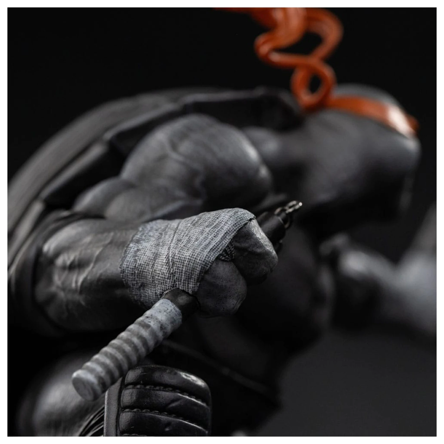 Teenage Mutant Ninja Turtles Art Scale Statue 1/10 Michelangelo Black and White Variant 26 cm zdjęcie produktu