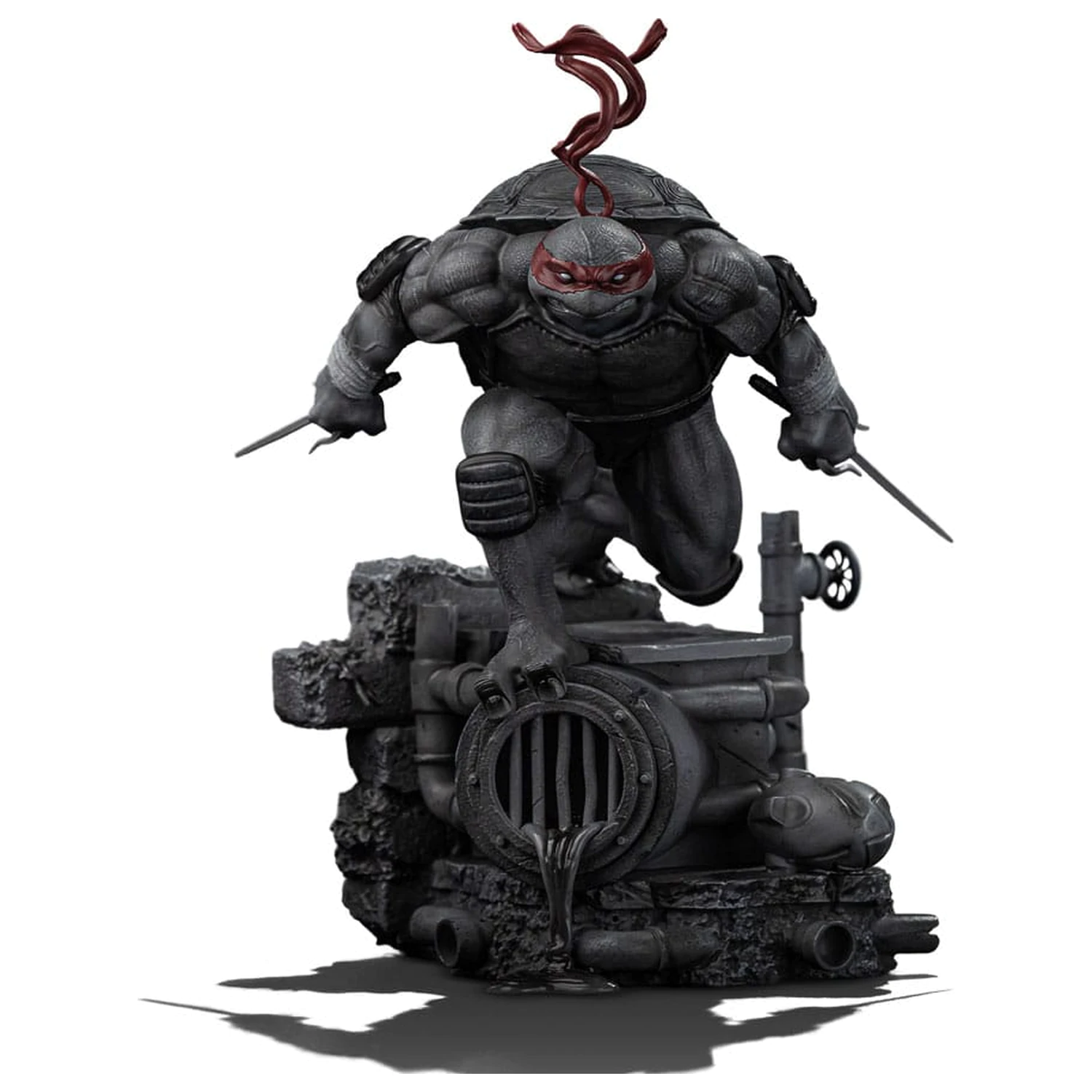 Teenage Mutant Ninja Turtles Art Scale Statua 1/10 Raphael Black and White Variant 26 cm zdjęcie produktu