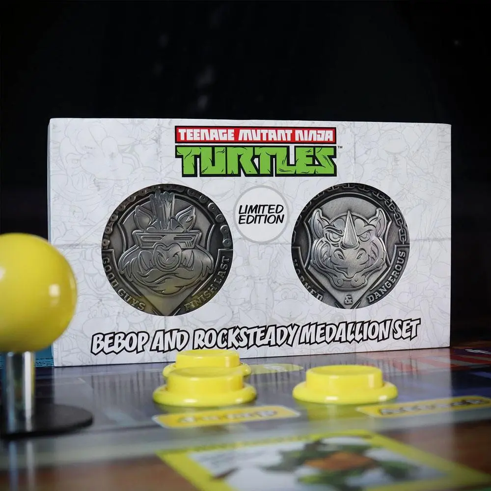 Zestaw medalionów Teenage Mutant Ninja Turtles Bad Guys Limited Edition zdjęcie produktu