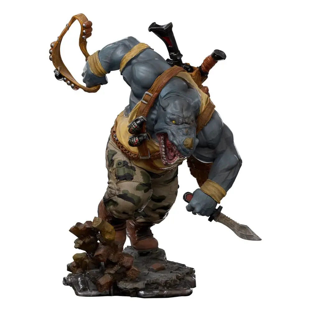 Żółwie Ninja Wojownicze Teenage Mutant Ninja Turtles BDS Art Scale Statue 1/10 Rocksteady 24 cm zdjęcie produktu