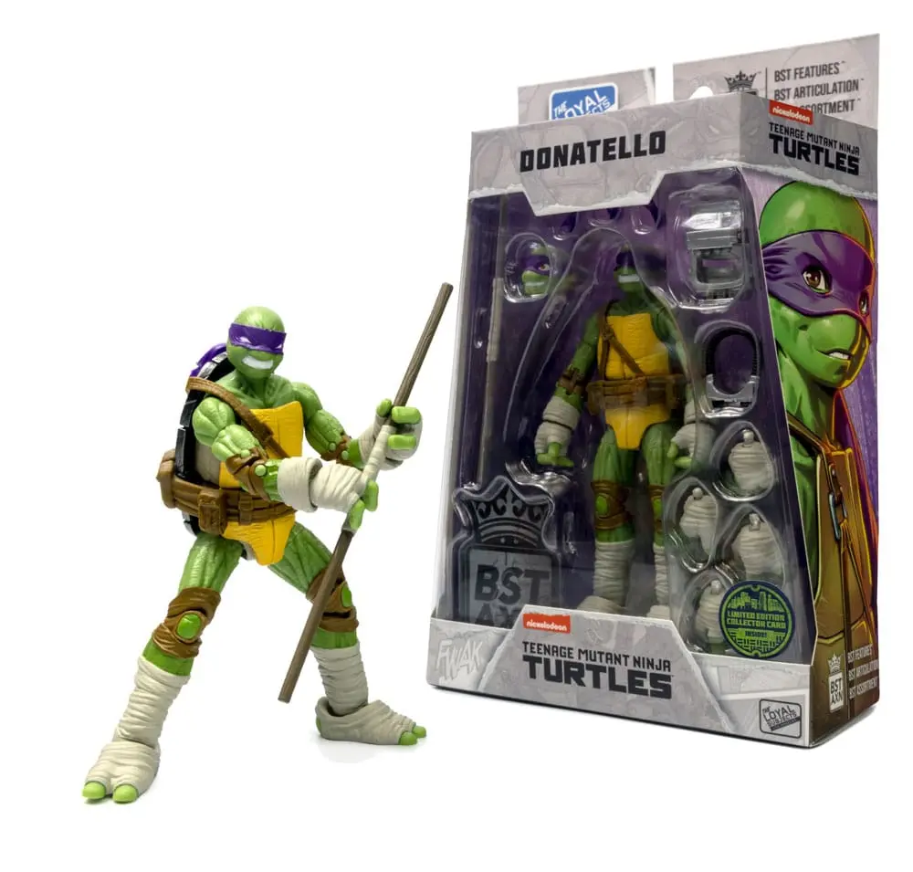 Teenage Mutant Ninja Turtles BST AXN Figurka Akcji Donatello (IDW Comics) 13 cm zdjęcie produktu