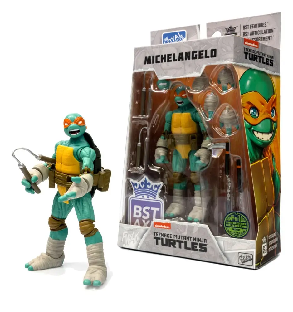 Wojownicze Żółwie Ninja BST AXN Figurka Akcji Michelangelo (IDW Comics) 13 cm zdjęcie produktu