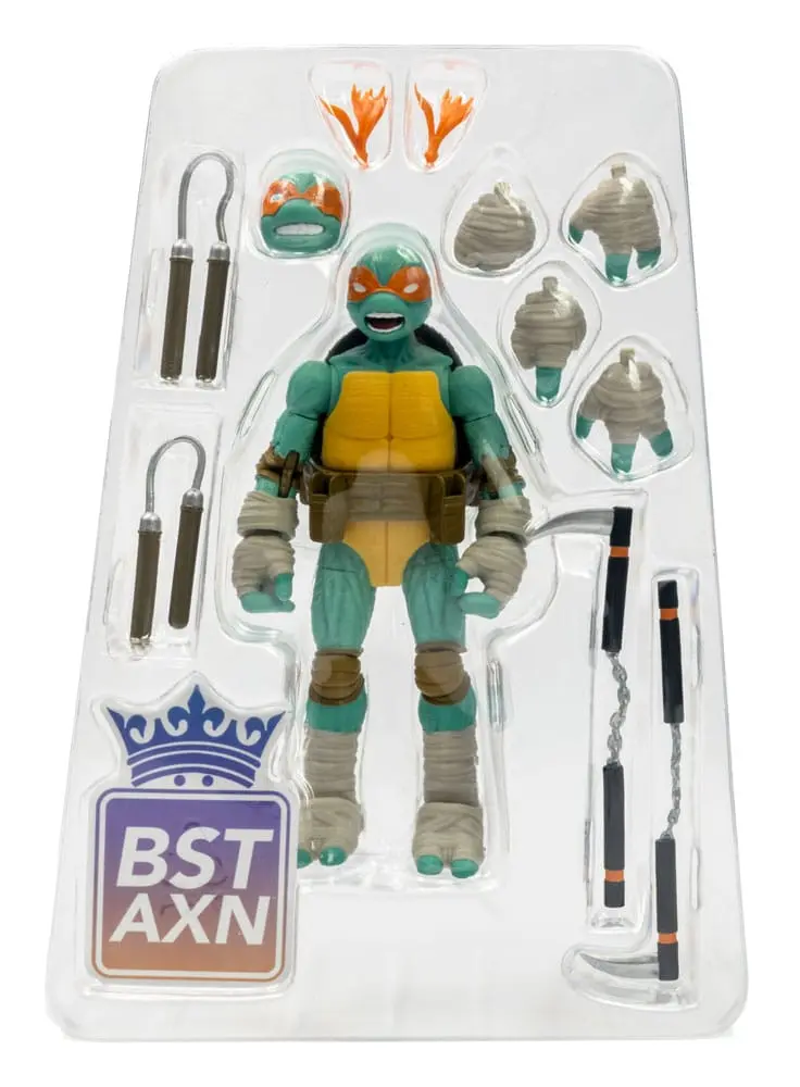 Wojownicze Żółwie Ninja BST AXN Figurka Akcji Michelangelo (IDW Comics) 13 cm zdjęcie produktu