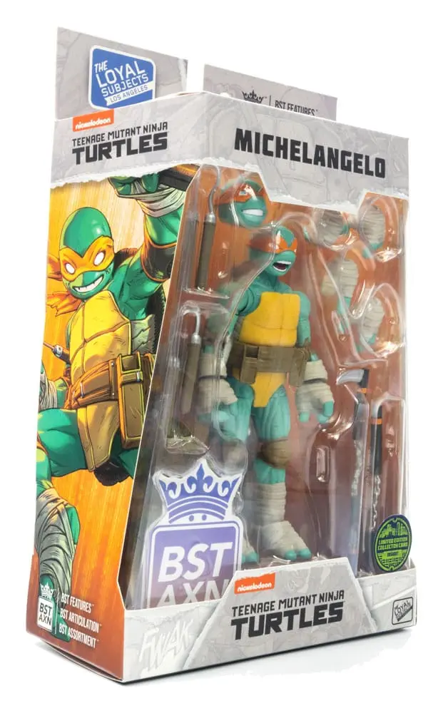 Wojownicze Żółwie Ninja BST AXN Figurka Akcji Michelangelo (IDW Comics) 13 cm zdjęcie produktu