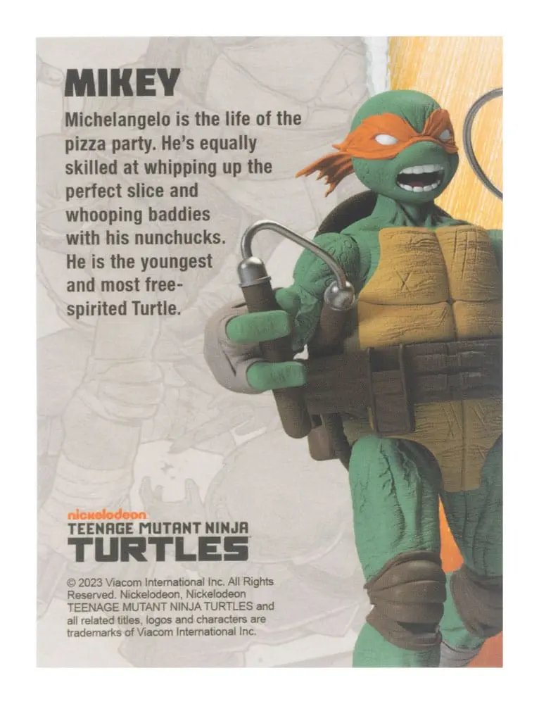 Wojownicze Żółwie Ninja BST AXN Figurka Akcji Michelangelo (IDW Comics) 13 cm zdjęcie produktu