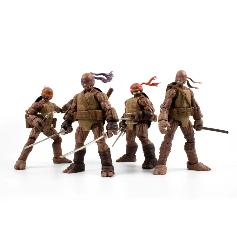 Teenage Mutant Ninja Turtles BST AXN Figurki Akcji 4-Pack Zombie Turtle (IDW Comics) 13 cm zdjęcie produktu