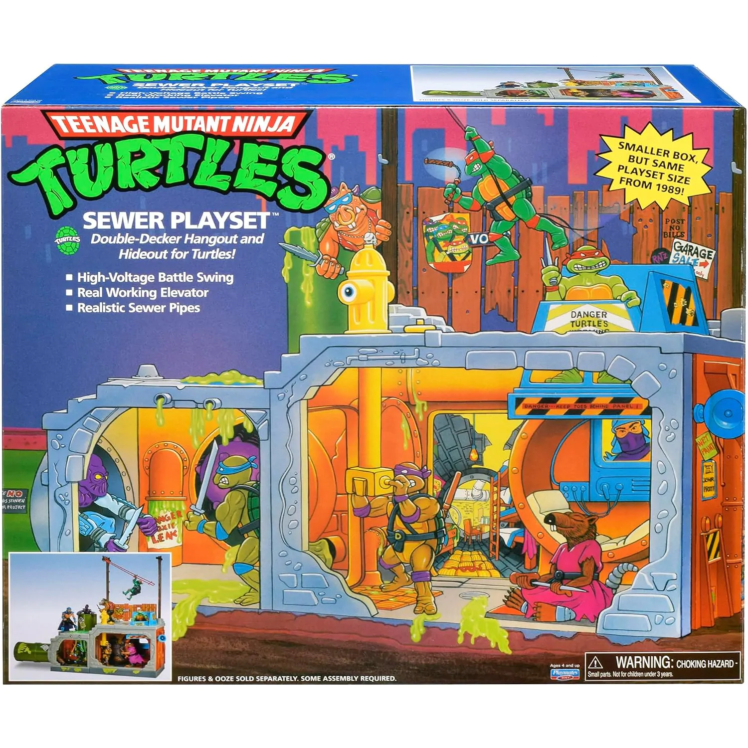 Teenage Mutant Ninja Turtles Budowanie Tajnej Pokrywy Kanalizacyjnej Zestaw do zabawy Mutant Module 30 cm zdjęcie produktu