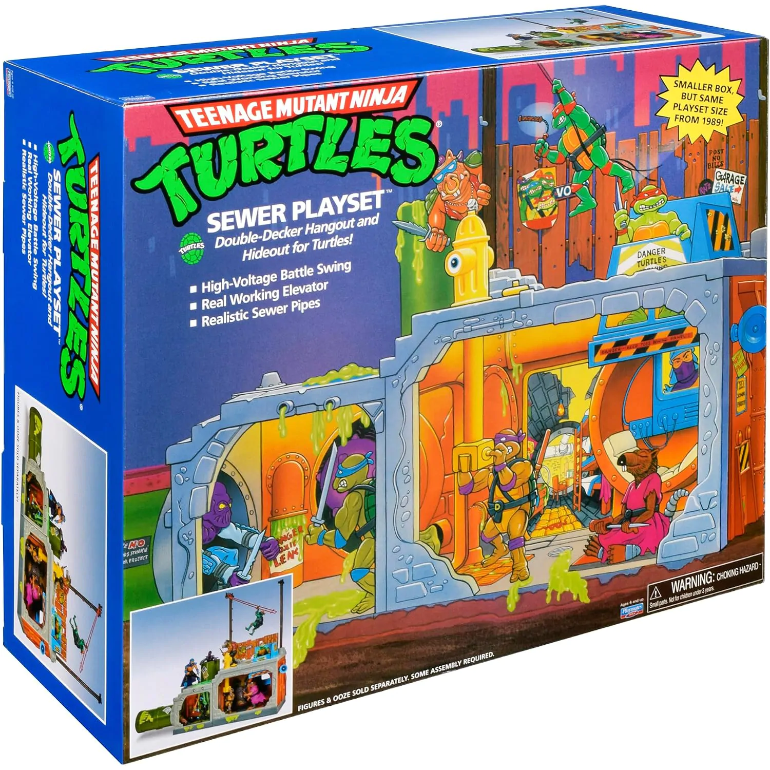 Teenage Mutant Ninja Turtles Budowanie Tajnej Pokrywy Kanalizacyjnej Zestaw do zabawy Mutant Module 30 cm zdjęcie produktu