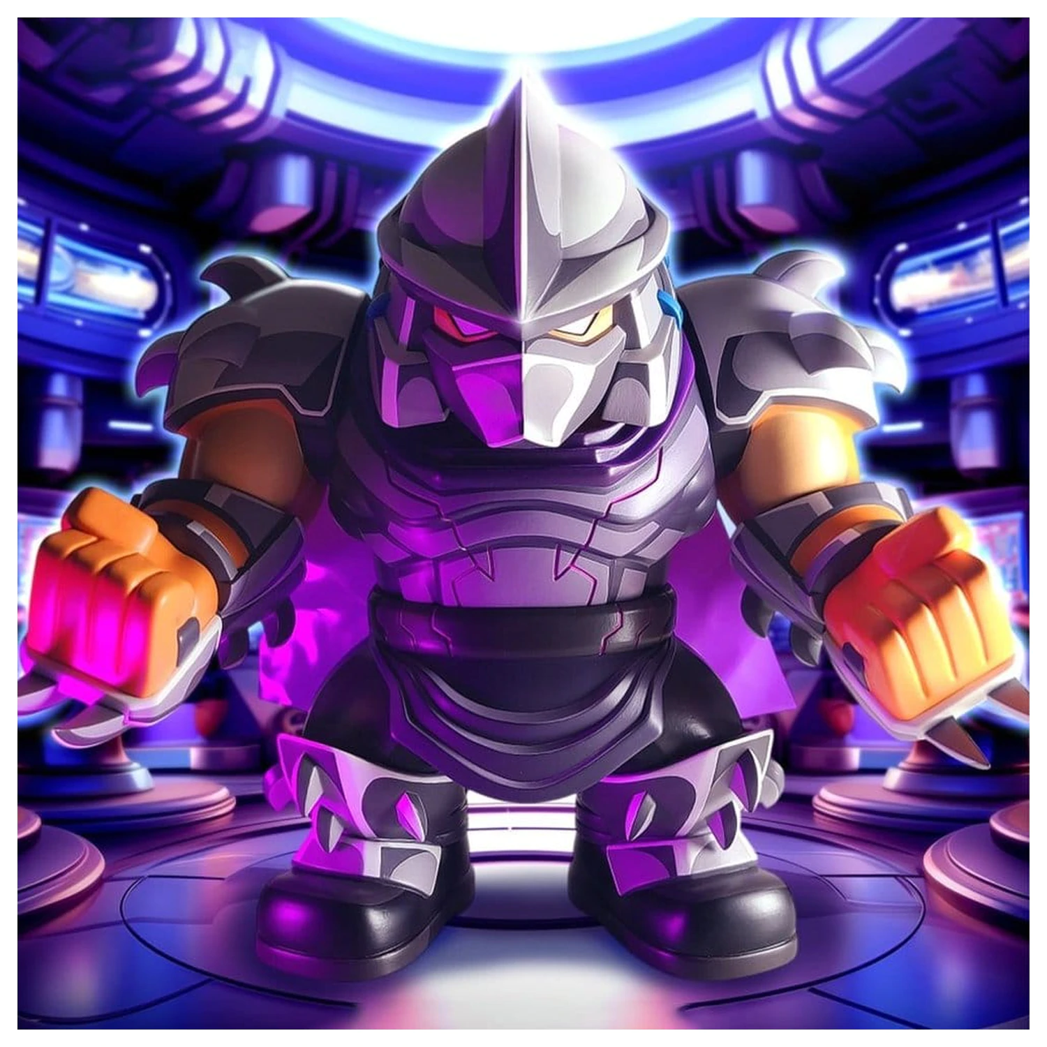Teenage Mutant Ninja Turtles Bulkyz Winylu Figurka Shredder 34 cm zdjęcie produktu